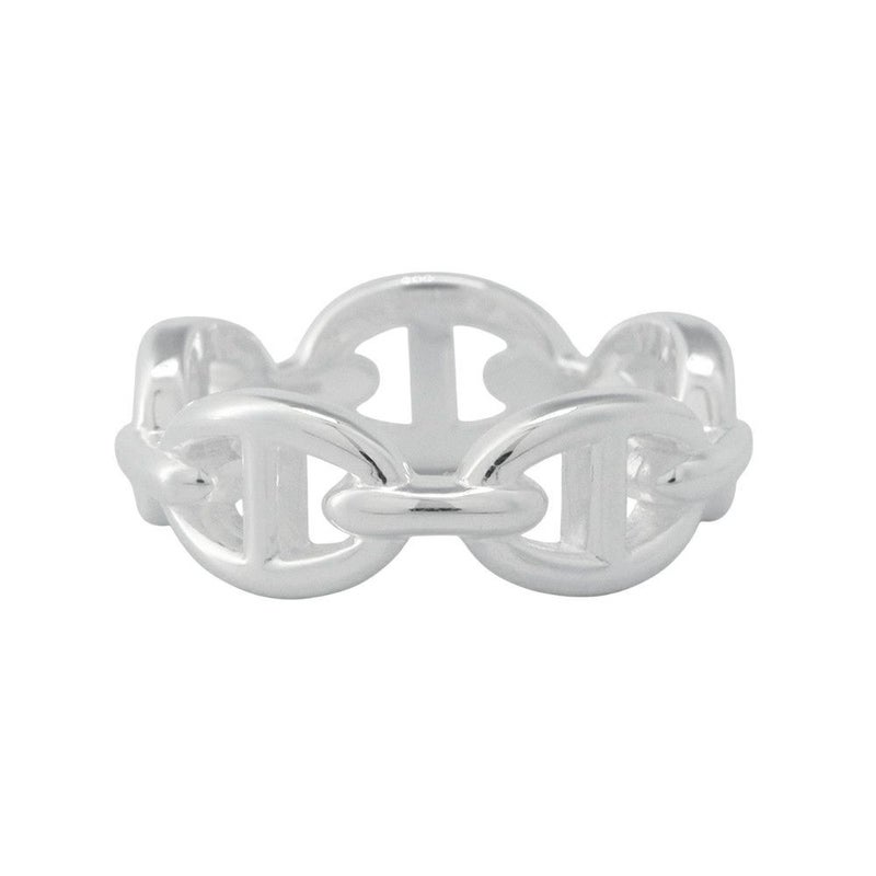 エルメス リング シェーヌダンクル アンシェネPM SV925シルバー リングサイズ54 HERMES ジュエリー