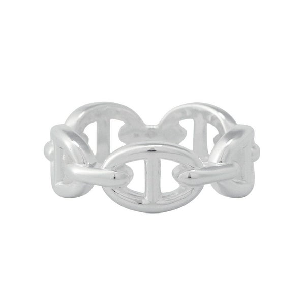 エルメス リング シェーヌダンクル アンシェネPM SV925シルバー リングサイズ54 HERMES ジュエリー