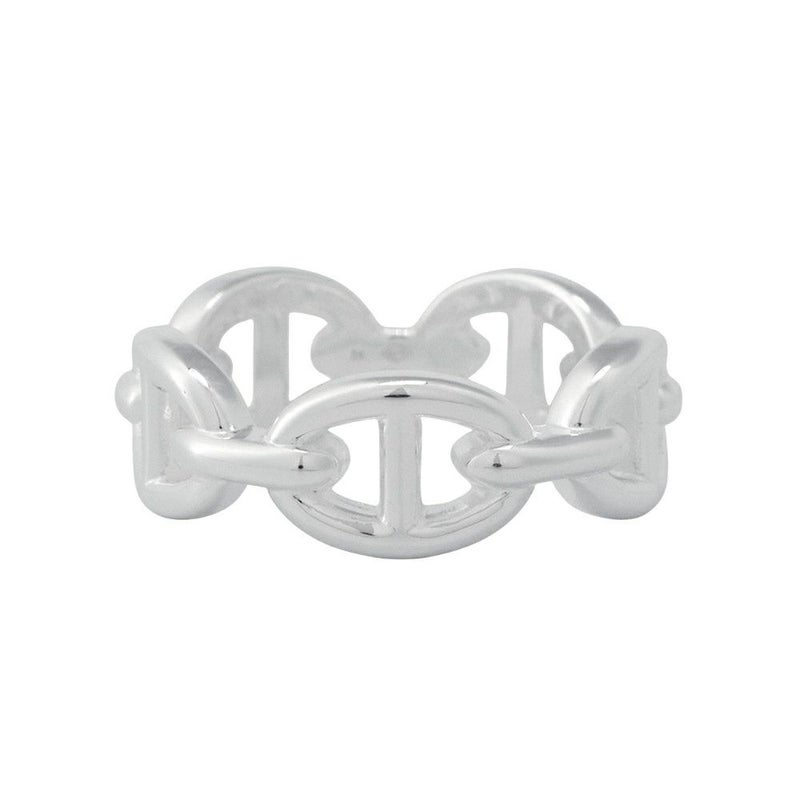 エルメス リング シェーヌダンクル アンシェネPM SV925シルバー リングサイズ54 HERMES ジュエリー