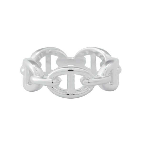 エルメス リング シェーヌダンクル アンシェネPM SV925シルバー リングサイズ53 HERMES ジュエリー