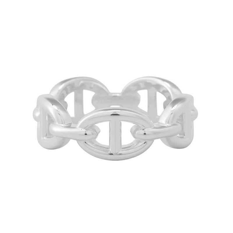 エルメス リング シェーヌダンクル アンシェネPM SV925シルバー リングサイズ53 HERMES ジュエリー