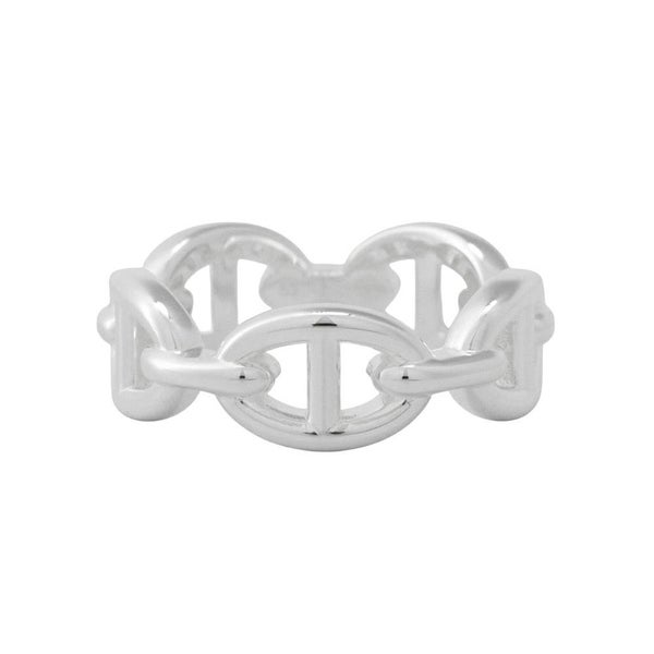 エルメス リング シェーヌダンクル アンシェネPM SV925シルバー リングサイズ53 HERMES ジュエリー