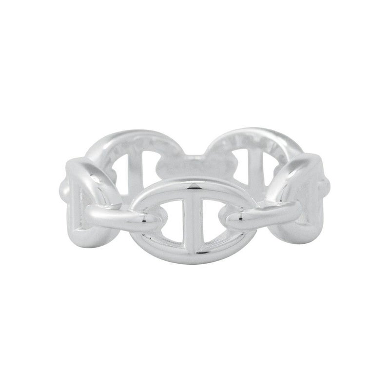 エルメス リング シェーヌダンクル アンシェネPM SV925シルバー リングサイズ53 HERMES ジュエリー