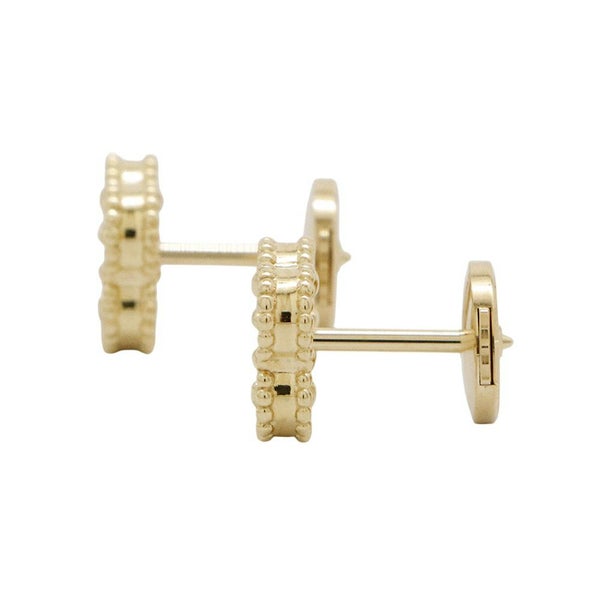 ヴァンクリーフ&アーペル ピアス スウィート アルハンブラ ピアス マザーオブパール K18YGイエローゴールド VCARA44800