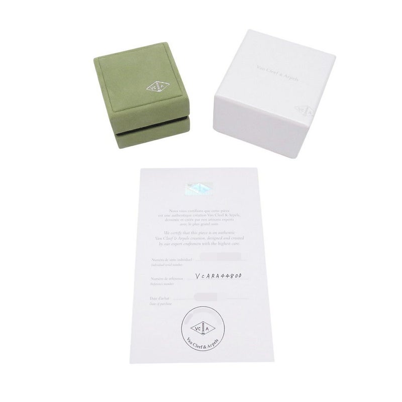 ヴァンクリーフ&アーペル ピアス スウィート アルハンブラ ピアス マザーオブパール K18YGイエローゴールド VCARA44800