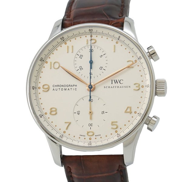 IWC ポルトギーゼ クロノグラフ オートマチック IW371445 腕時計 ウォッチ シルバー文字盤