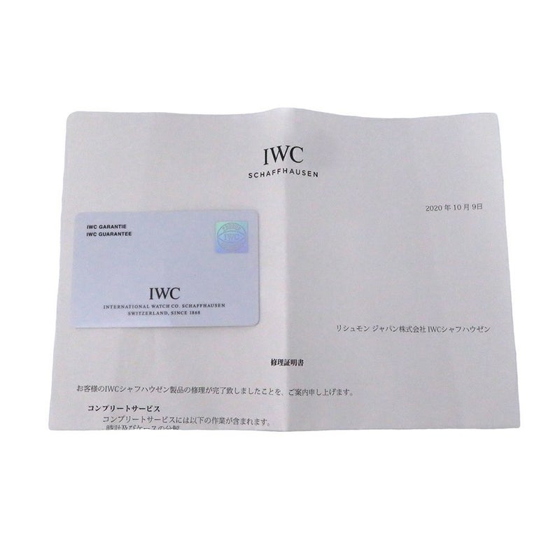 IWC ポルトギーゼ クロノグラフ オートマチック IW371445 腕時計 ウォッチ シルバー文字盤