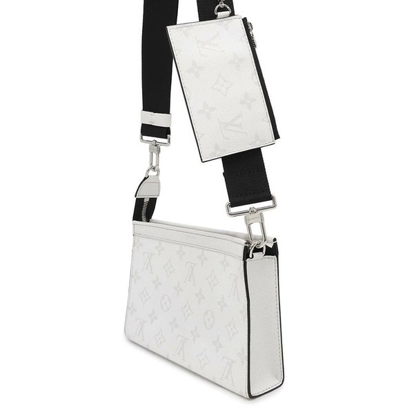 ルイヴィトン ショルダーバッグ モノグラム タイガ ガストン・ウェアラブル ウォレット M30935 LOUIS VUITTON 白