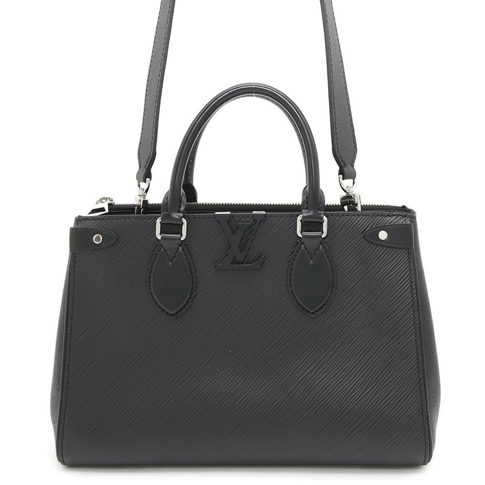 LOUIS VUITTON ルイヴィトン 2Way 黒色　ハンドバッグ・ショルダー　エピライン　グルネルトートMM 正規直営店　M57685 極上品 グルネル 送料無料 LOUIS VUITTON ルイヴィトン エピ グルネル・トート