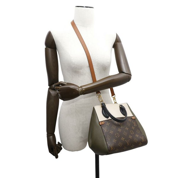 ルイヴィトン ハンドバッグ モノグラム レザー フォールド・トートPM M45388 LOUIS VUITTON 2way