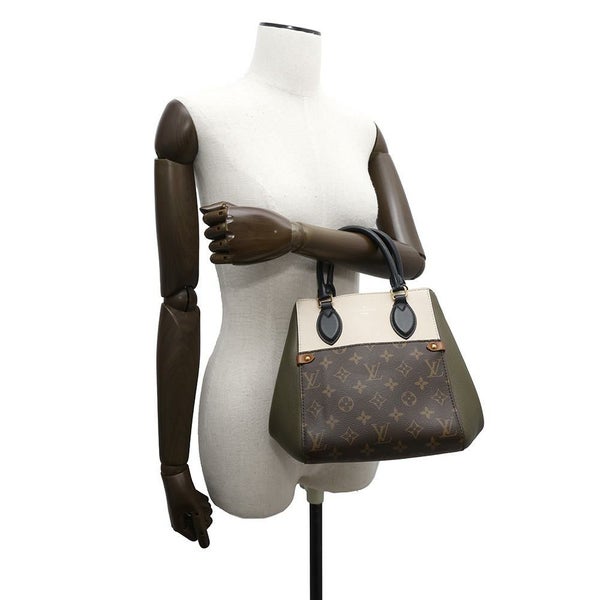 ルイヴィトン ハンドバッグ モノグラム レザー フォールド・トートPM M45388 LOUIS VUITTON 2way