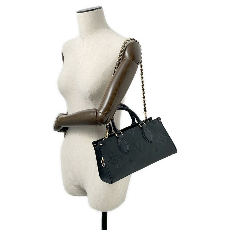 ルイヴィトン ハンドバッグ モノグラム アンプラント オンザゴー EW M23640 LOUIS VUITTON 3way ショルダーバッグ 黒