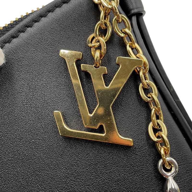 ルイヴィトン ショルダーバッグ カーフスキンレザー ポシェット LV ブルーム M29456 ヴィトン バック ブラック 黒