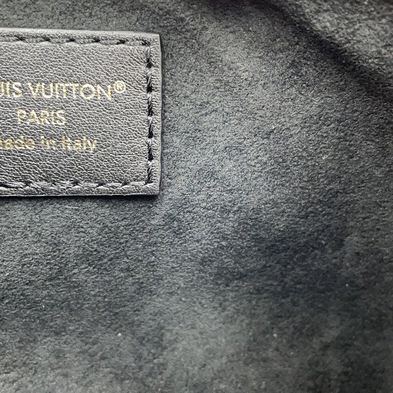 ルイヴィトン ショルダーバッグ カーフスキンレザー ポシェット LV ブルーム M29456 ヴィトン バック ブラック 黒