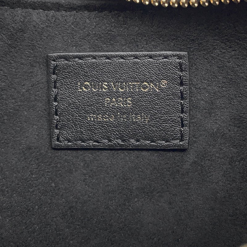 ルイヴィトン ショルダーバッグ カーフスキンレザー ポシェット LV ブルーム M29456 ヴィトン バック ブラック 黒