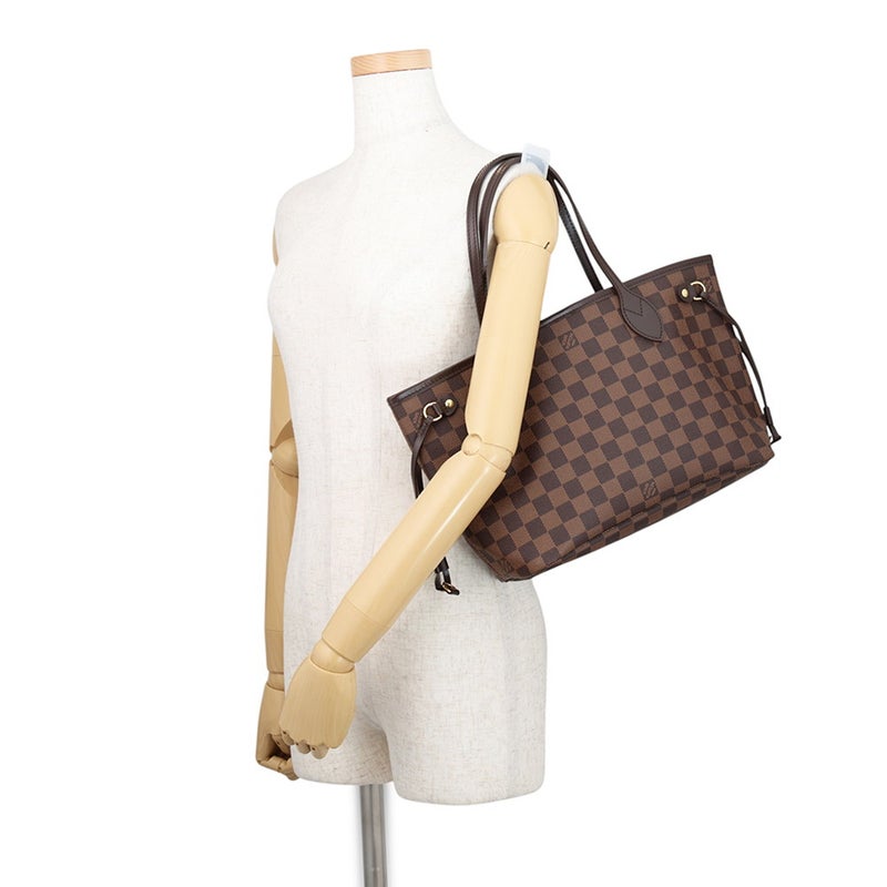 ルイヴィトン トートバッグ ダミエ・エベヌ ネヴァーフル PM N51109 LOUIS VUITTON ヴィトン バッグ
