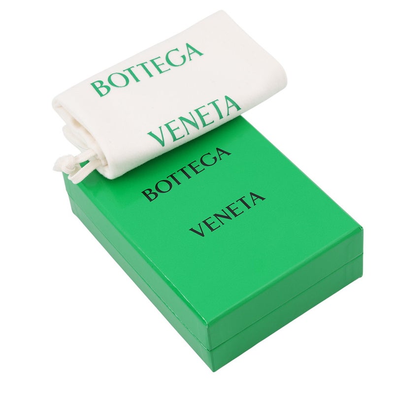 ボッテガヴェネタ 三つ折り財布 マキシイントレチャート カセット レザー 651372 BOTTEGA VENETA ベージュ