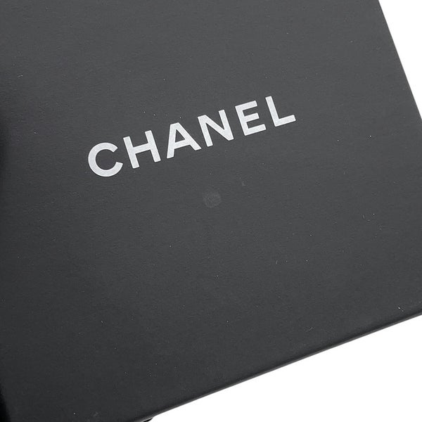 シャネル ブローチ ココマーク チェーンモチーフ ラインストーン レザー B25V AB5107 CHANEL アクセサリー