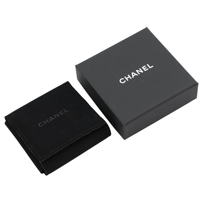 シャネル ブローチ ココマーク チェーンモチーフ ラインストーン レザー B25V AB5107 CHANEL アクセサリー