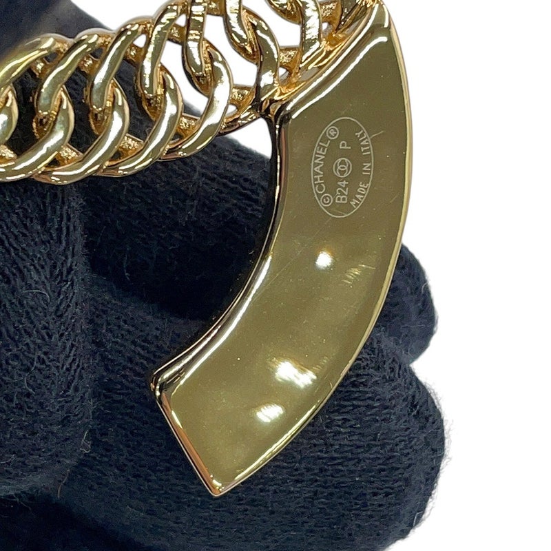 シャネル ブローチ ココマーク ロゴ メタル ラインストーン B24P ABC895 CHANEL アクセサリー