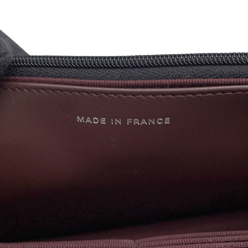 シャネル チェーンウォレット クラシック マトラッセ ココマーク キャビアスキン AP4241 CHANEL 財布 黒