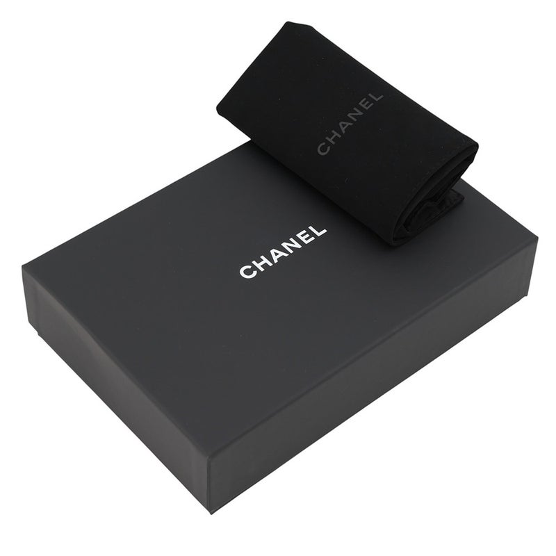 シャネル チェーンウォレット クラシック マトラッセ ココマーク キャビアスキン AP4241 CHANEL 財布 黒