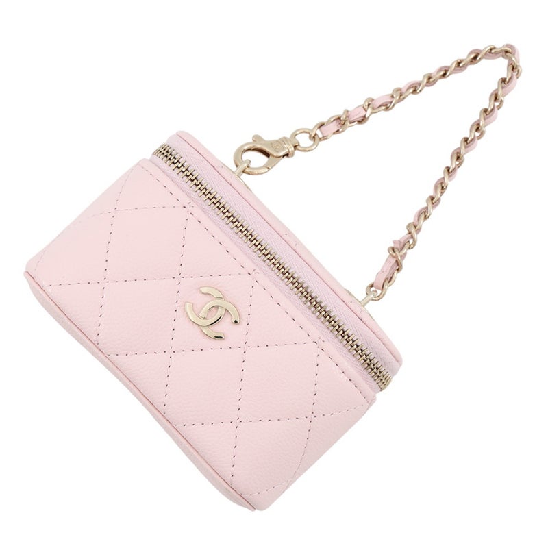シャネル バッグチャーム クラシック ミニ ヴァニティ キャビアスキン AP4983 CHANEL チャーム