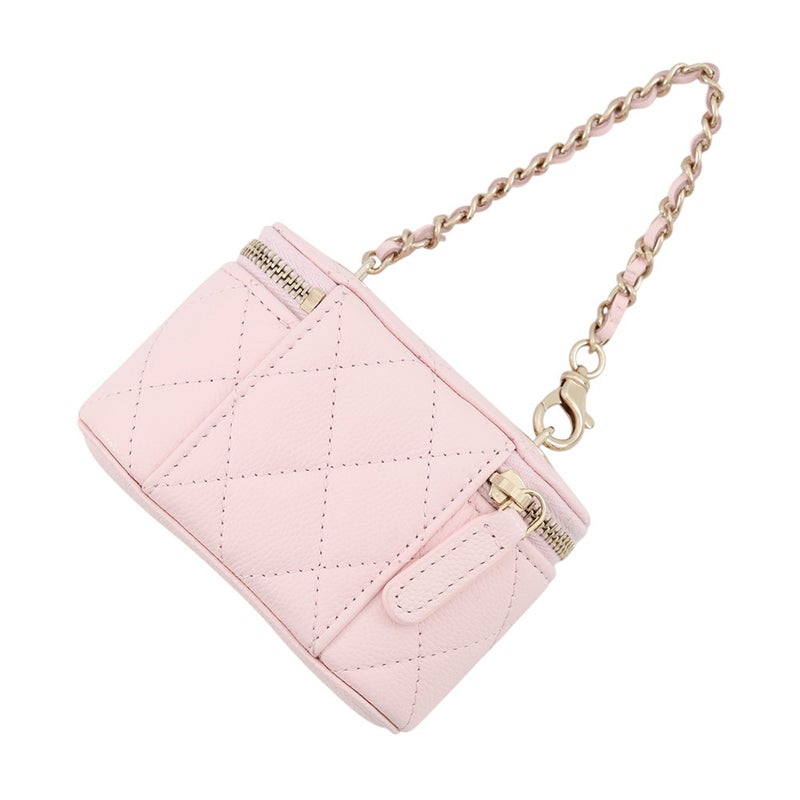 シャネル バッグチャーム クラシック ミニ ヴァニティ キャビアスキン AP4983 CHANEL チャーム