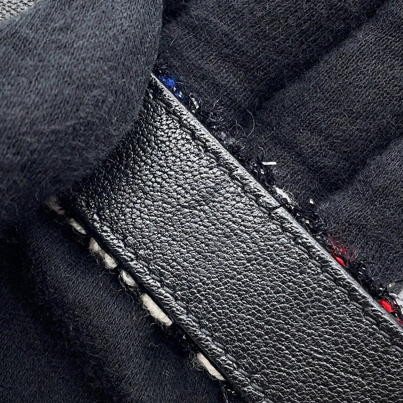 シャネル チェーンショルダーバッグ ココマーク ツイード/ナイロン AS1160 CHANEL 黒