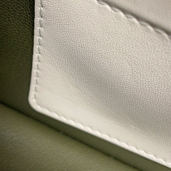 ルイヴィトン ショルダーバッグ モノグラム・パターン/ラムレザー ポシェットクッサン M11331 LOUIS VUITTON 白