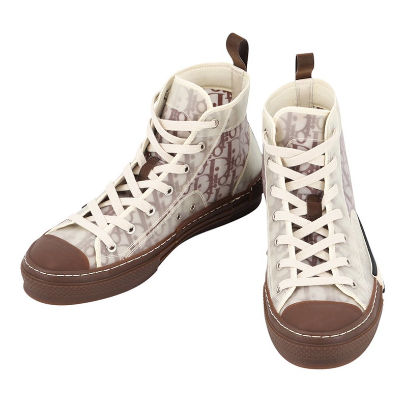 クリスチャン・ディオール スニーカー B23 ハイトップ オブリーク メンズサイズ41 3SH118ZMK Christian Dior トロッター 靴