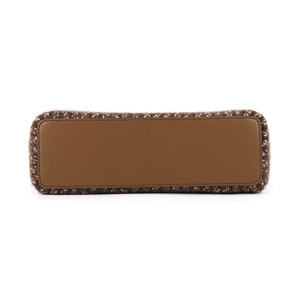 ロロピアーナ ショルダーバッグ エクストラ・ポケット・L19 カシミヤ/レザー FAQ2509 Loro Piana 2wayハンドバッグ