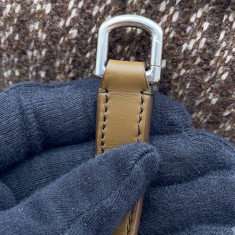 ロロピアーナ ショルダーバッグ エクストラ・ポケット・L19 カシミヤ/レザー FAQ2509 Loro Piana 2wayハンドバッグ