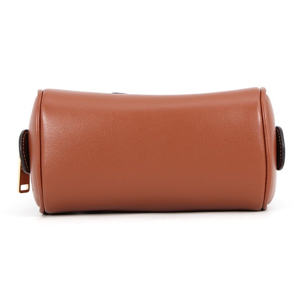 セリーヌ ハンドバッグ キュイルトリオンフ ミニ ボストン スムースカーフレザー 10P043 CELINE 2way ブラウン