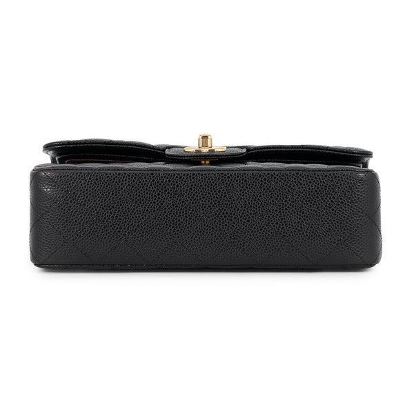 シャネル チェーンショルダーバッグ クラシック マトラッセ23 ココマーク キャビアスキン A01113 CHANEL 黒