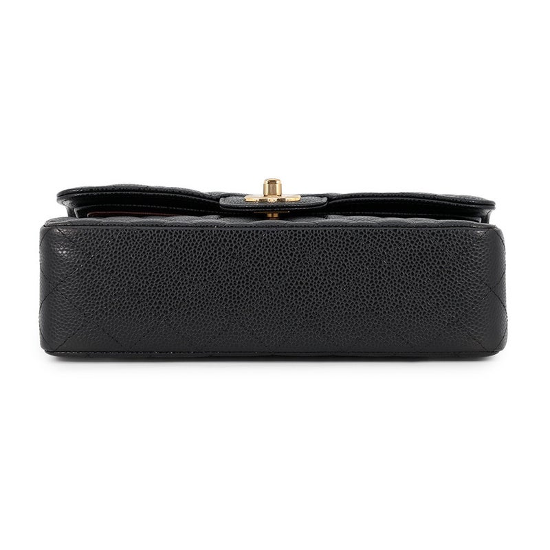 シャネル チェーンショルダーバッグ クラシック マトラッセ23 ココマーク キャビアスキン A01113 CHANEL 黒