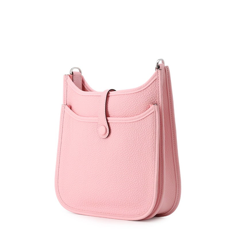 エルメス ショルダーバッグ エブリン3 23 ローズサクラ/シルバー金具 トリヨンクレマンス G刻印 HERMES