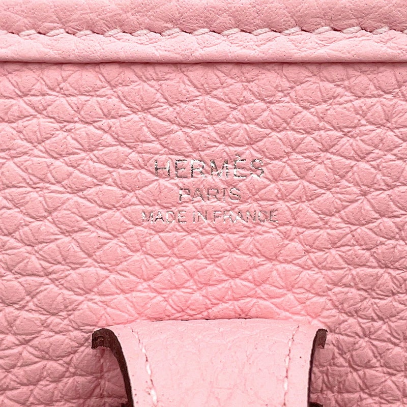 エルメス ショルダーバッグ エブリン3 23 ローズサクラ/シルバー金具 トリヨンクレマンス G刻印 HERMES
