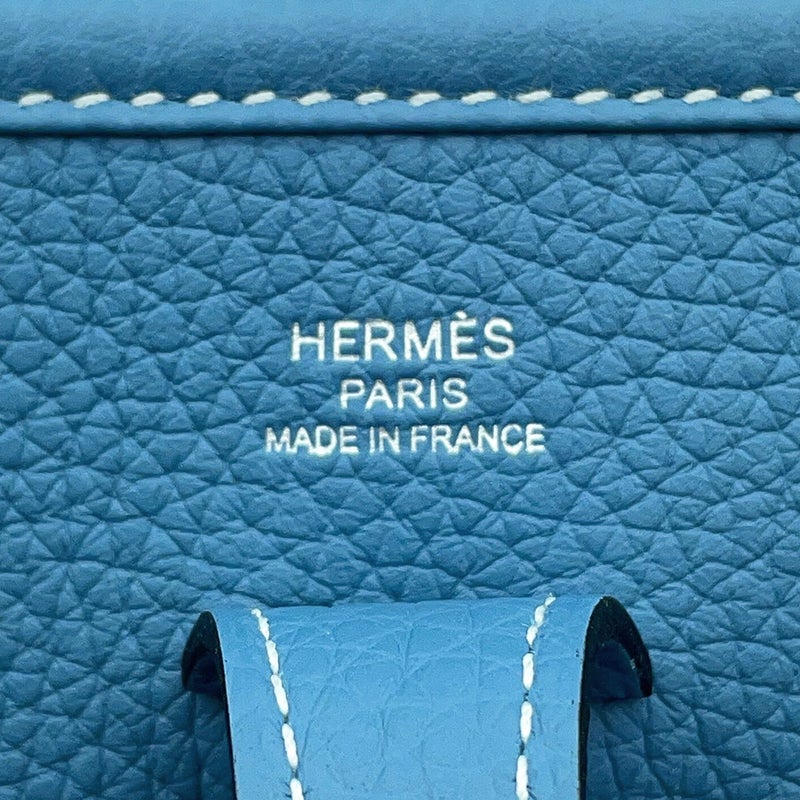 エルメス ショルダーバッグ エブリン3 23 ニューブルージーン/シルバー金具 トリヨンクレマンス G刻印 HERMES