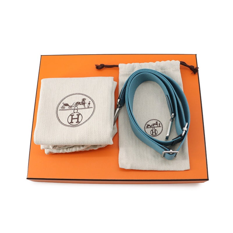 エルメス ショルダーバッグ エブリン3 23 ニューブルージーン/シルバー金具 トリヨンクレマンス G刻印 HERMES