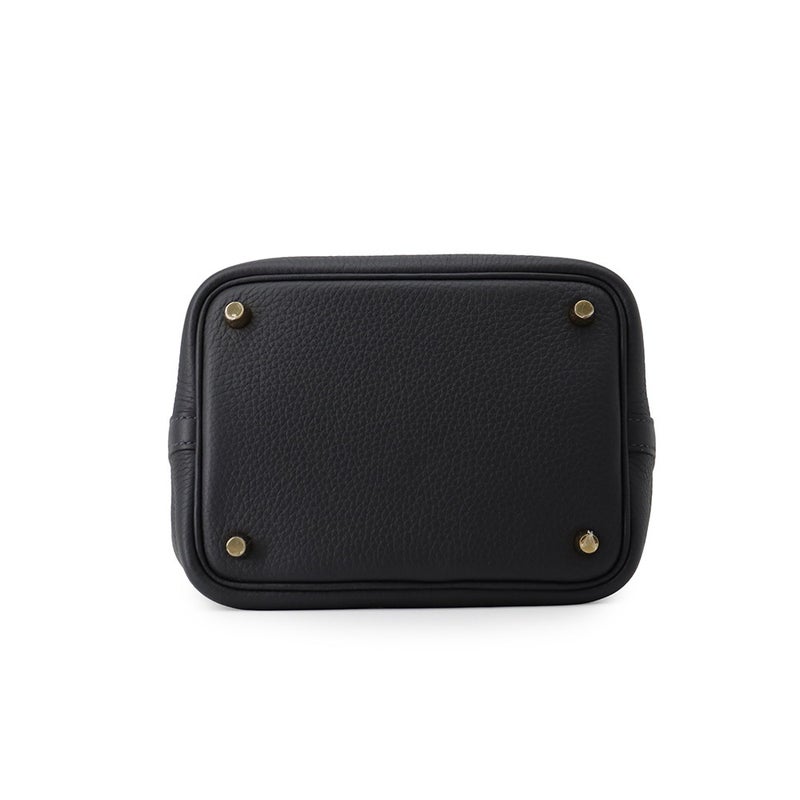 エルメス ハンドバッグ ピコタンロックPM キャバン/ゴールド金具 トリヨンクレマンス K刻印 HERMES トートバッグ