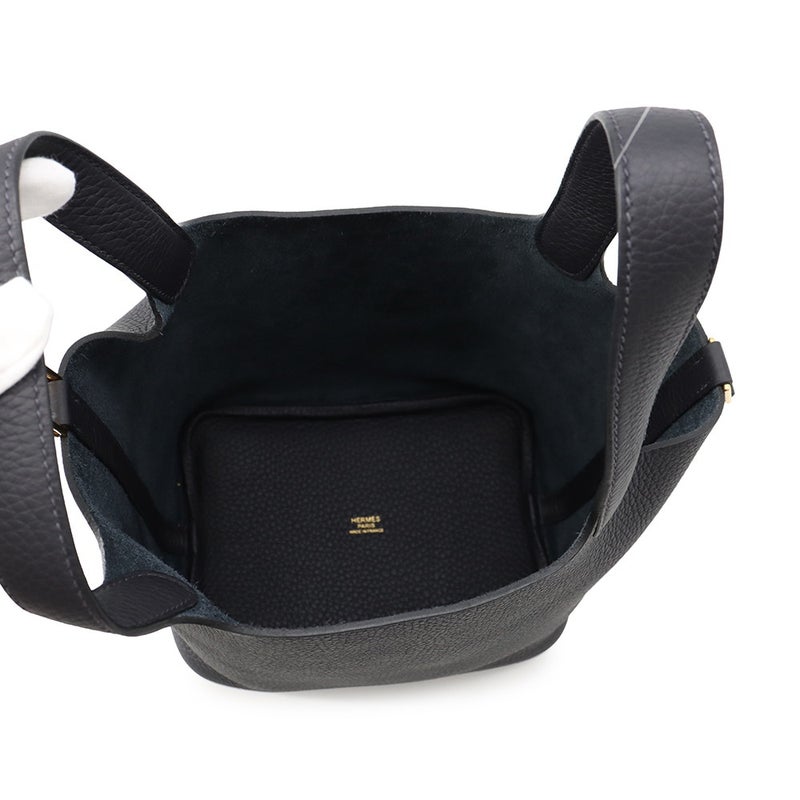 エルメス ハンドバッグ ピコタンロックPM キャバン/ゴールド金具 トリヨンクレマンス K刻印 HERMES トートバッグ