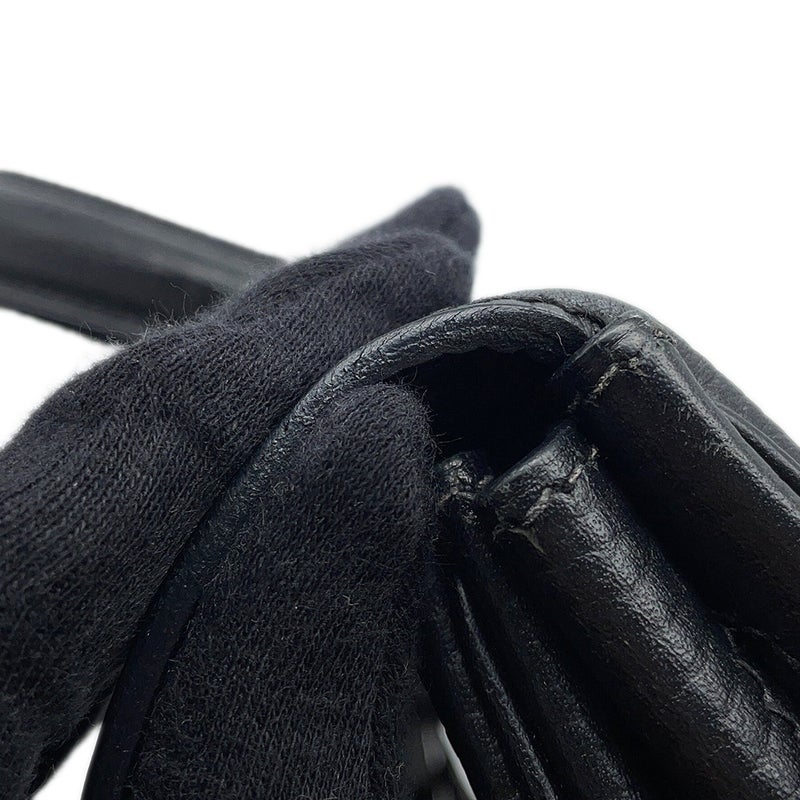 エルメス ハンドバッグ ケリー32 内縫い ブラック/シルバー金具 アルデンヌ □E刻印 HERMES Kelly 2wayバッグ 黒