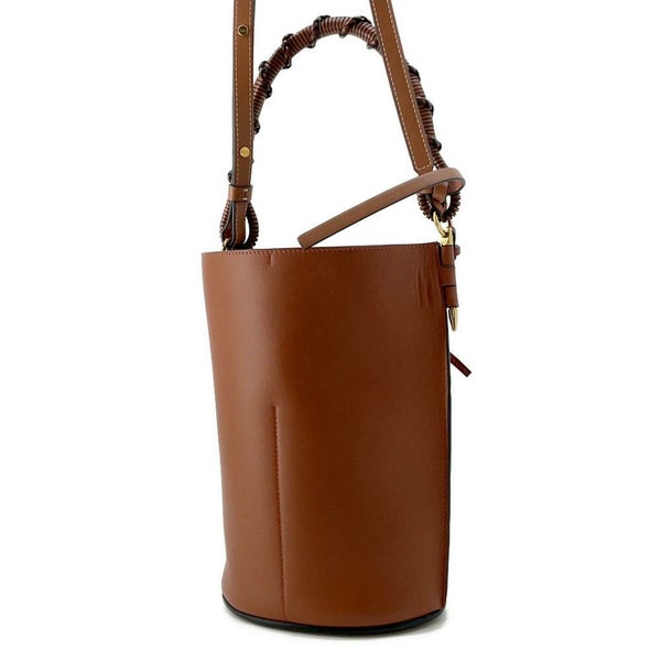 ロエベ ハンドバッグ ゲートバケット カーフスキン 329.56.Z85 LOEWE 2way ブラウン