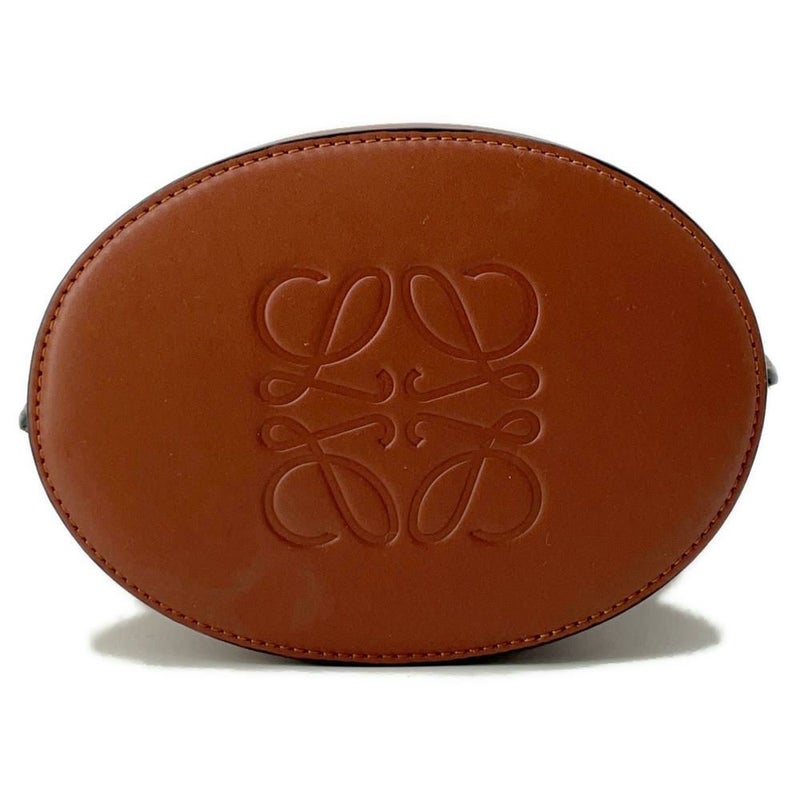 ロエベ ハンドバッグ ゲートバケット カーフスキン 329.56.Z85 LOEWE 2way ブラウン