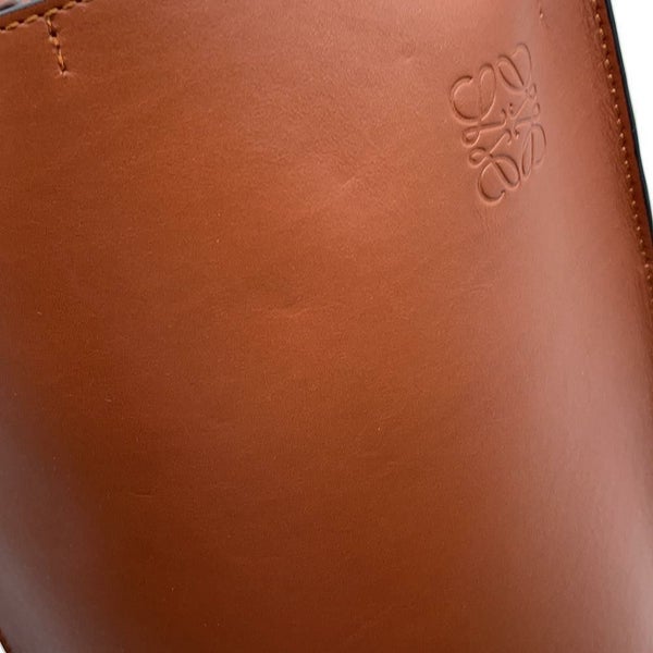 ロエベ ハンドバッグ ゲートバケット カーフスキン 329.56.Z85 LOEWE 2way ブラウン