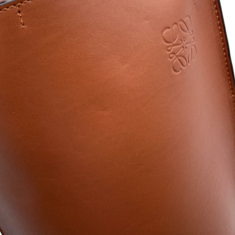 ロエベ ハンドバッグ ゲートバケット カーフスキン 329.56.Z85 LOEWE 2way ブラウン