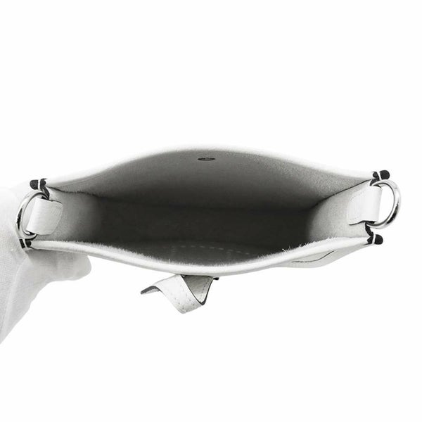 エルメス ショルダーバッグ エブリンTPM ニューホワイト/シルバー金具 トリヨンクレマンス B刻印 HERMES Evelyne