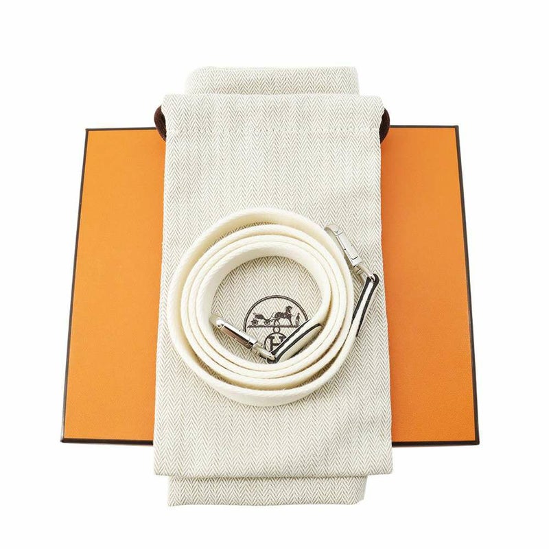 エルメス ショルダーバッグ エブリンTPM ニューホワイト/シルバー金具 トリヨンクレマンス B刻印 HERMES Evelyne