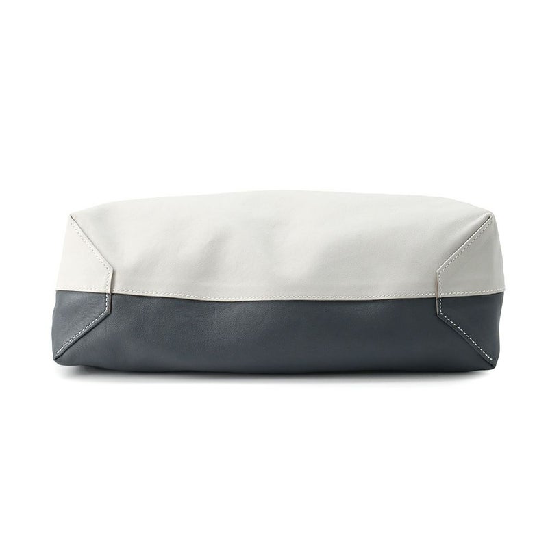 エルメス トートバッグ ドゥブルセンス35 オレンジ/カーキ/グレー/ブルー スイフト □Q刻印 HERMES ショルダー